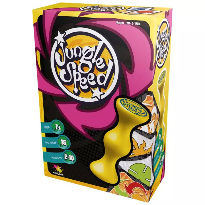 Asmodee Jungle Speed Speciale 20 Anni - Gioco Di Carte E Rapidità Per 3-8 Giocatori - Edizione Limitata Scatola Metallo