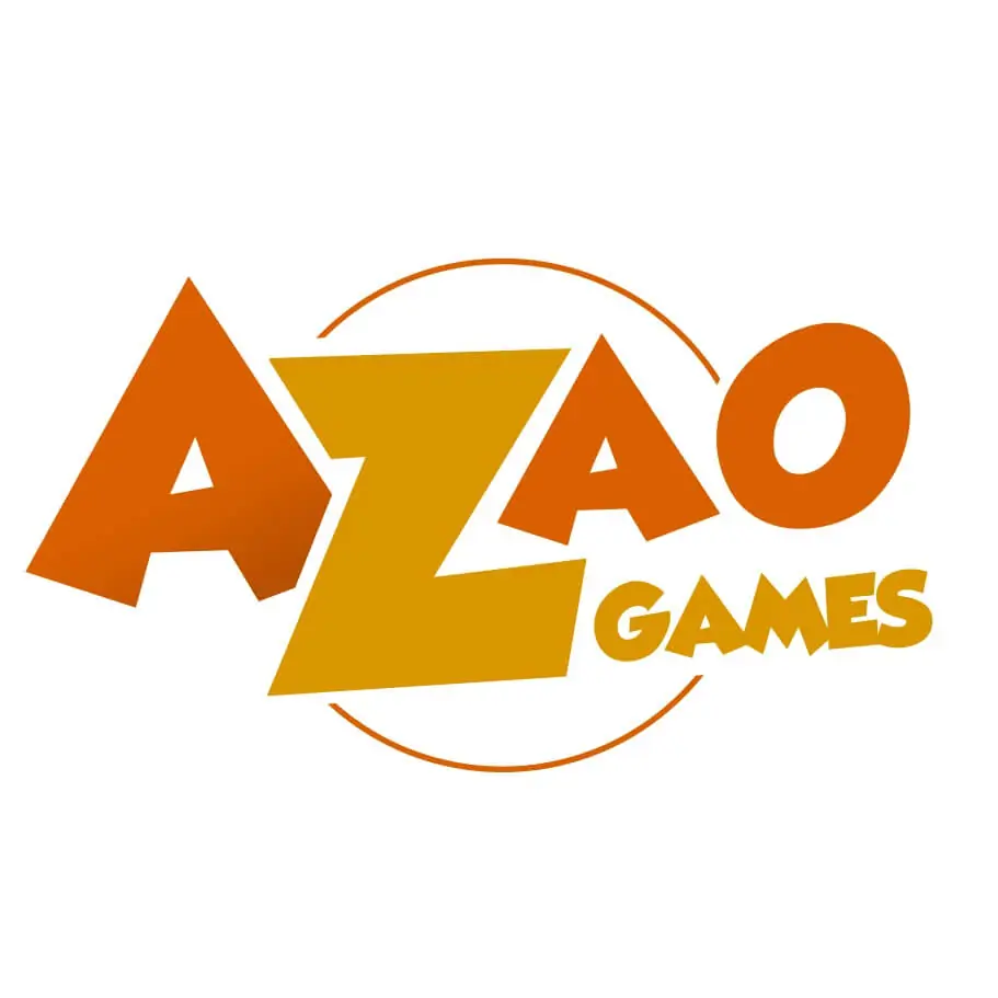 Logo Azao Games, Ã©diteur de jeux de sociÃ©tÃ©, Belgique