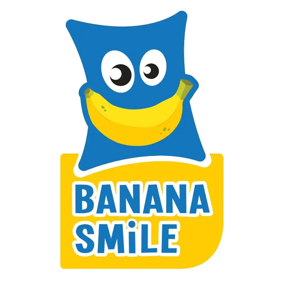 Logo Banana Smile, Ã©diteur de jeux de sociÃ©tÃ©, France