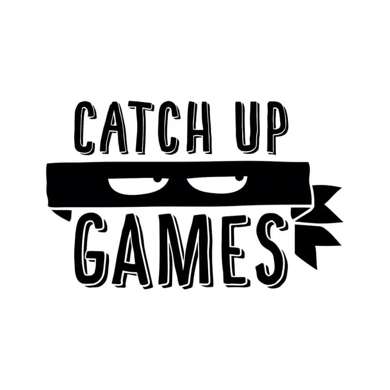 Logo Catch Up Games, maison d'édition de jeux de société - Atlas ludique de Subverti