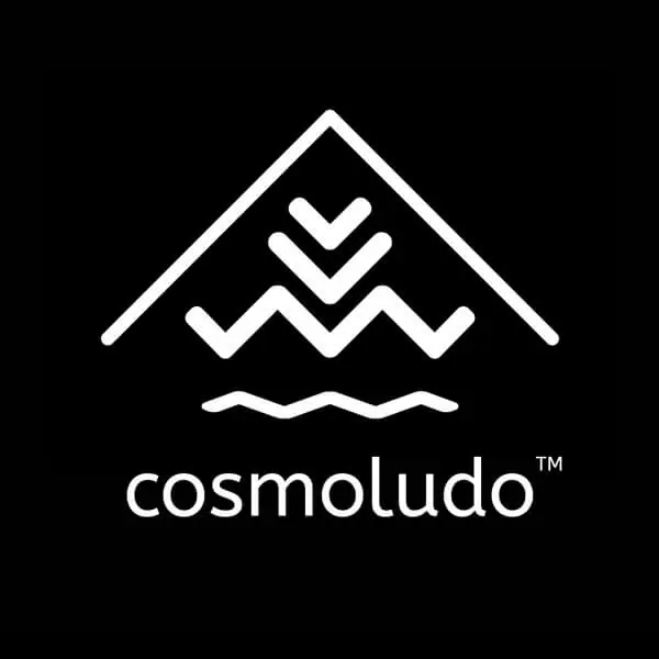 Logo Cosmoludo, board game publisher - Subverti maps