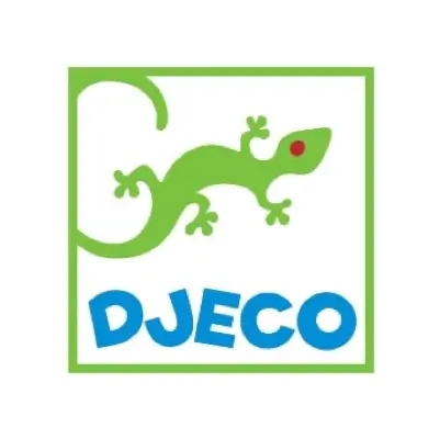 Logo Djeco, maison d'édition de jeux de société - Atlas ludique de Subverti