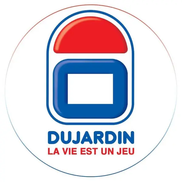 Logo Dujardin, board game publisher, France