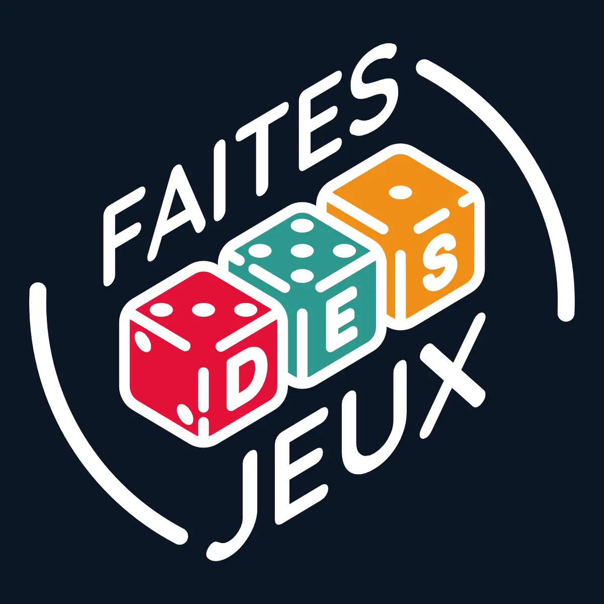 Logo Faites Dés Jeux, board game publisher - Subverti maps