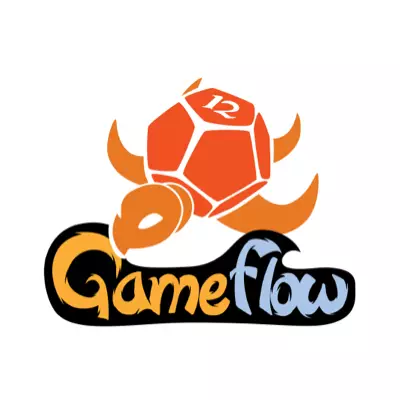 Logo Game Flow, maison d'édition de jeux de société - Atlas ludique de Subverti