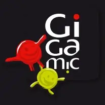 Logo Gigamic, Ã©diteur de jeux de sociÃ©tÃ©, France