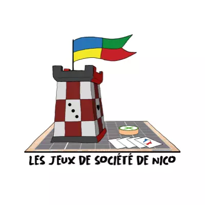 Logo Les jeux De Société De Nico, board game publisher - Subverti maps