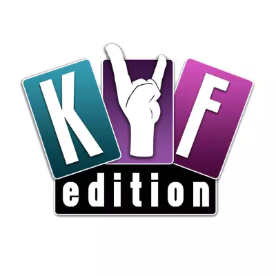 Logo KYF edition, maison d'édition de jeux de société - Atlas ludique de Subverti