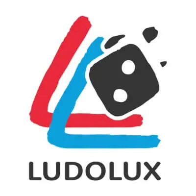 Logo Ludolux, Ã©diteur de jeux de sociÃ©tÃ©, Luxembourg