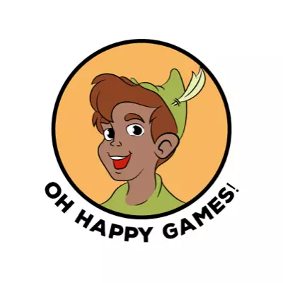 Logo Oh Happy Games, maison d'édition de jeux de société - Atlas ludique de Subverti