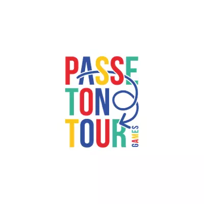 Logo Passe Ton Tour Games, board game publisher, France