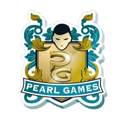 Affiche Ã©diteur Pearl Games, Ã©diteur de jeux de sociÃ©tÃ©, Belgique