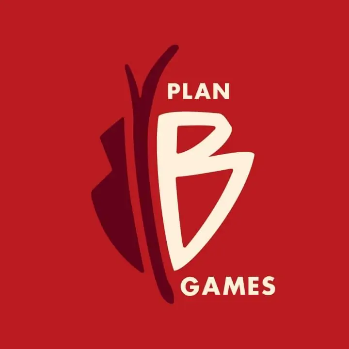Logo Plan B Games, board game publisher, Canada