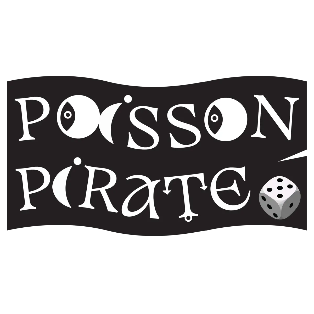 Logo Poisson pirate éditions, board game publisher - Subverti maps
