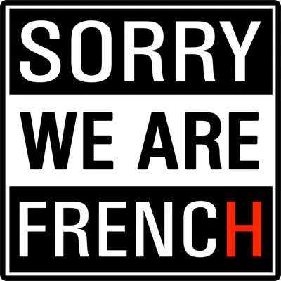 Logo Sorry we are french, board game publisher, France