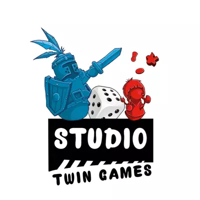 Logo Studio Twin Games, Ã©diteur de jeux de sociÃ©tÃ©, France