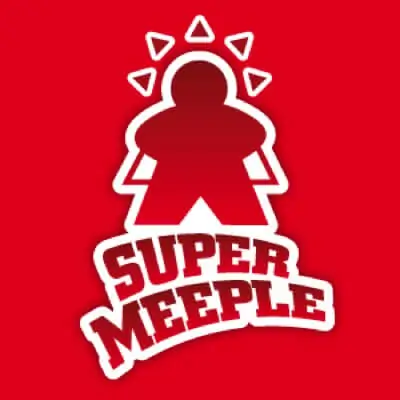 Logo Super Meeple, Ã©diteur de jeux de sociÃ©tÃ©, France