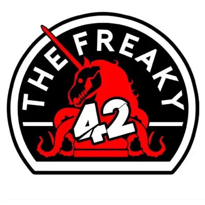Logo The Freaky 42, Ã©diteur de jeux de sociÃ©tÃ©, France