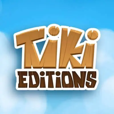 Logo Tiki Editions, board game publisher, France