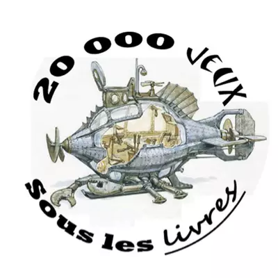 Logo 20000 jeux sous les livres, boutique de jeux de société, France