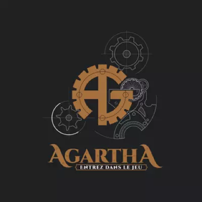 Logo Agartha, boutique de jeux de société, France