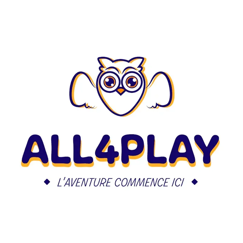 Logo All4Play, boutique de jeux de société, France