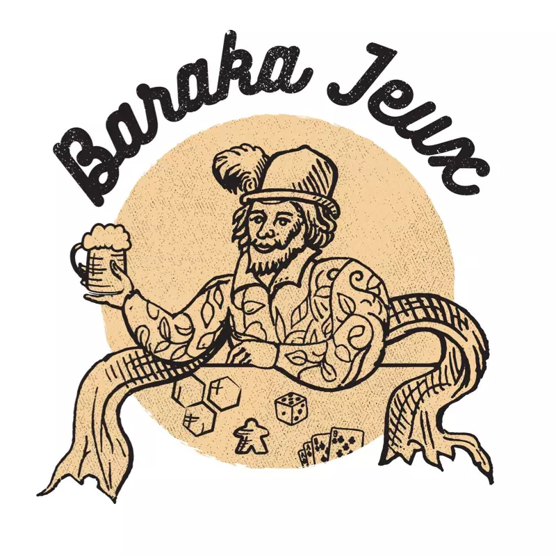 Logo Baraka Jeux Toulouse, boutique de jeux de société, France