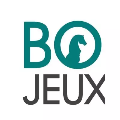 Logo Bo Jeux, boutique de jeux de société, France