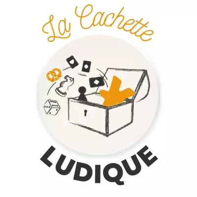 Logo La Cachette Ludique, boutique de jeux de société, France