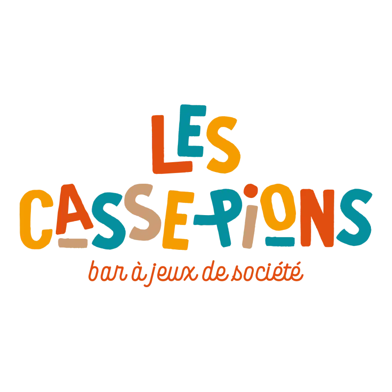 Logo Les Casse-pions, boutique de jeux de société, France