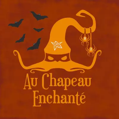 Logo Au Chapeau Enchanté, boutique de jeux de société, France