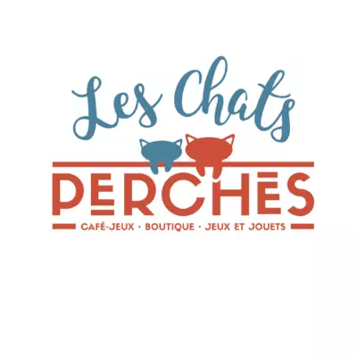 Logo Les Chats Perchés, boutique ludique, France