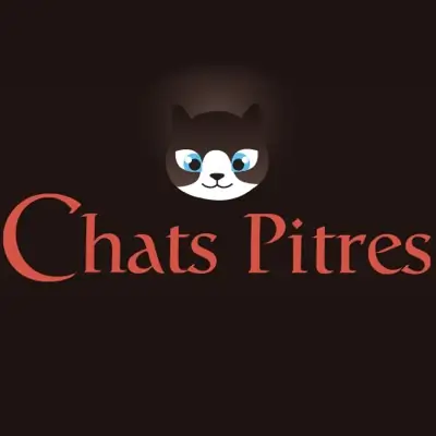 Logo Chats Pitres, boutique de jeux de société, France