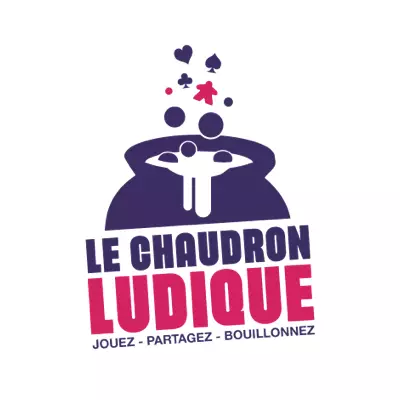 Logo Le Chaudron Ludique, boutique de jeux de société, France