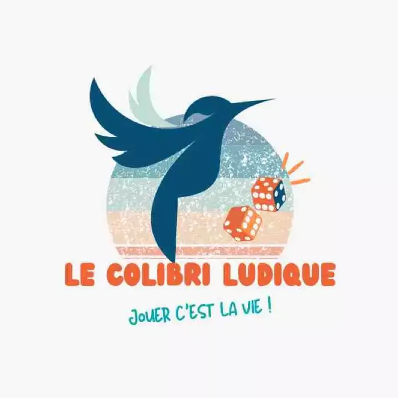 Logo Le Colibri Ludique, boutique de jeux de société, France