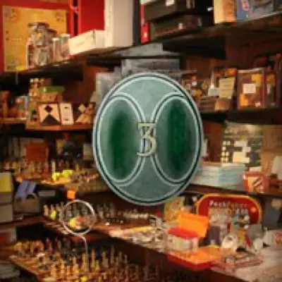 Logo Le Dé à 3 faces, boutique de jeux de société, France