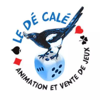 Logo Le Dé Calé, boutique de jeux de société, France