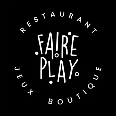 Logo Faire Play, boutique de jeux de société, France