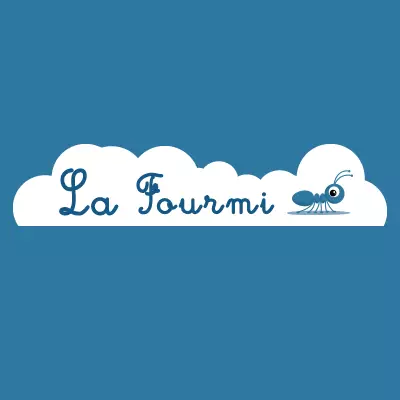 Logo La Fourmi, boutique de jeux de société, France