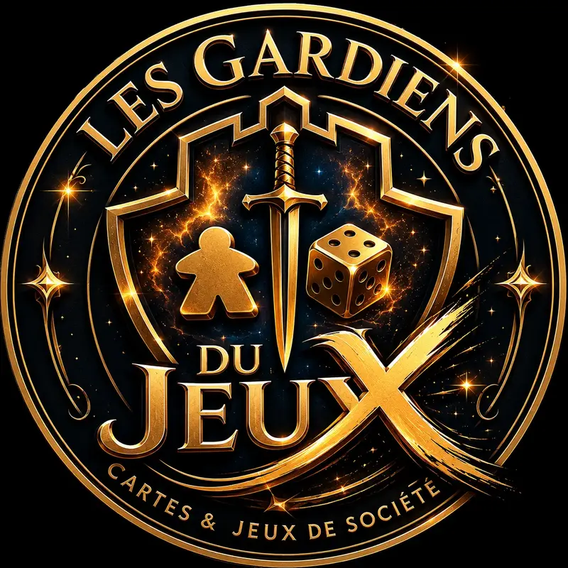Logo Les Gardiens du Jeux, game store, France