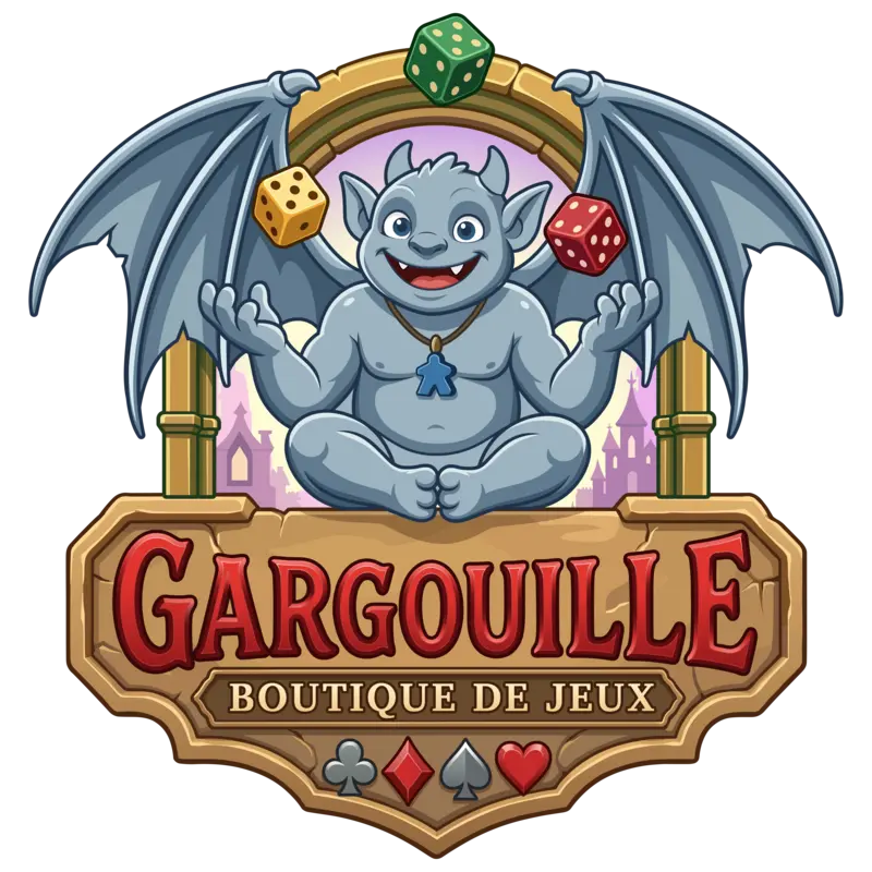 Logo Gargouille, game store, France