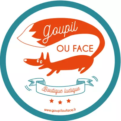 Logo Goupil ou Face, boutique de jeux de société, France