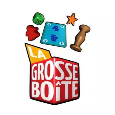 Photo devanture commerce La Grosse Boite, boutique ludique, France