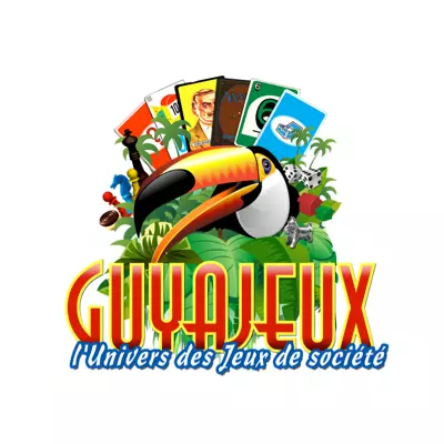 Logo Guyajeux Gironde, boutique de jeux de société, France