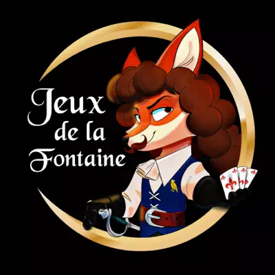 Logo Jeux de La Fontaine, boutique de jeux de société, France