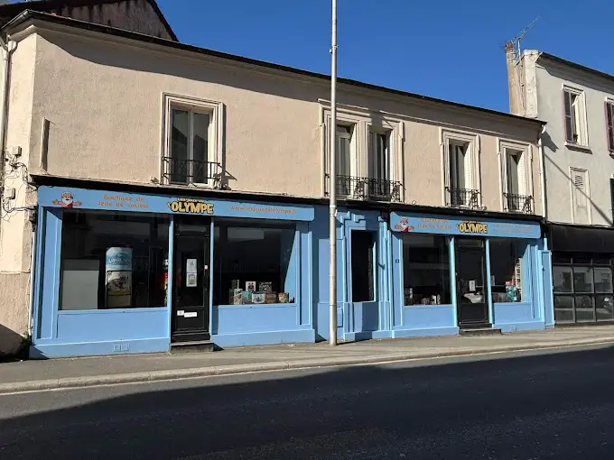 Photo devanture commerce Les Jeux de l'Olympe, boutique ludique, France