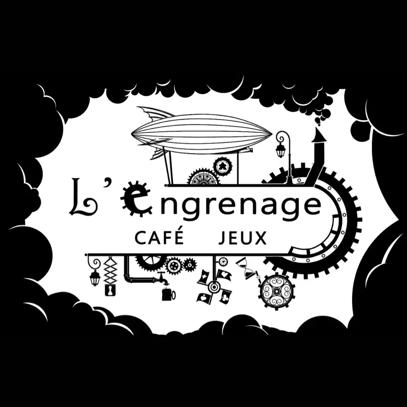 Logo L'Engrenage, boutique de jeux de société, France