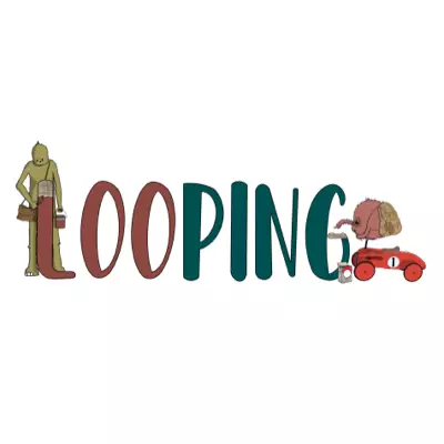 Logo Looping, boutique de jeux de société, France