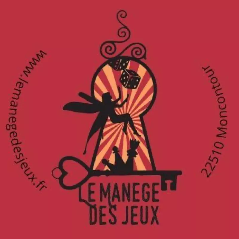 Logo Le manège des jeux, game store, France