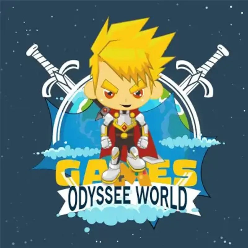 Logo Odyssée World Games, boutique de jeux de société, France